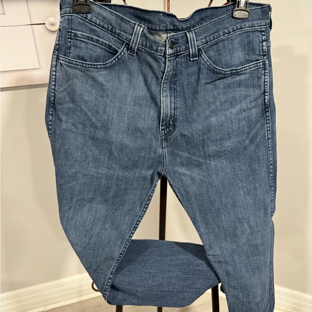 Men Levi’s tapered blue denim 508 jeans size 34X32
